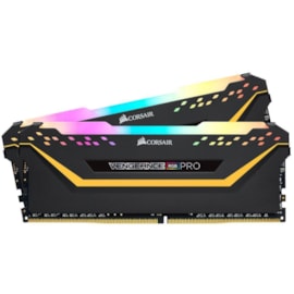 Memória Corsair Vengeance Pro 16gb Ddr4 3200mhz (2x8gb) Rgb C16 Preto Cmw16gx4m2c3200c16-tuf