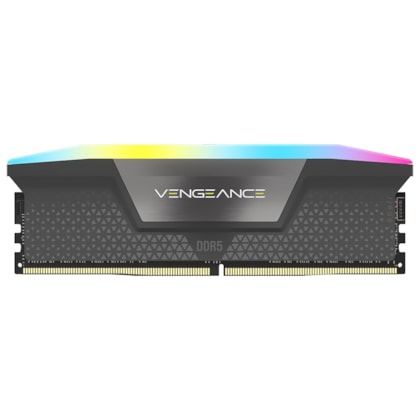 Memória Corsair Vengeance Rgb For Amd 16gb Ddr5 5200mhz Cl40 Cmh16gx5m1b5200z40