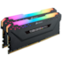 Memória Corsair Vengeance Rgb Pro 32gb (2x16) Ddr4 3200mhz Cl16 Preto Cmw32gx4m2e3200c16