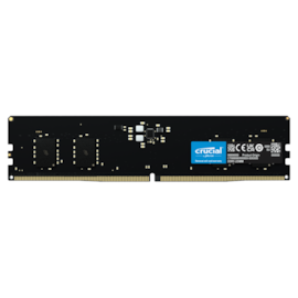 Memória Crucial 8gb Ddr5 4800mhz Cl40 Ct8g48c40u5