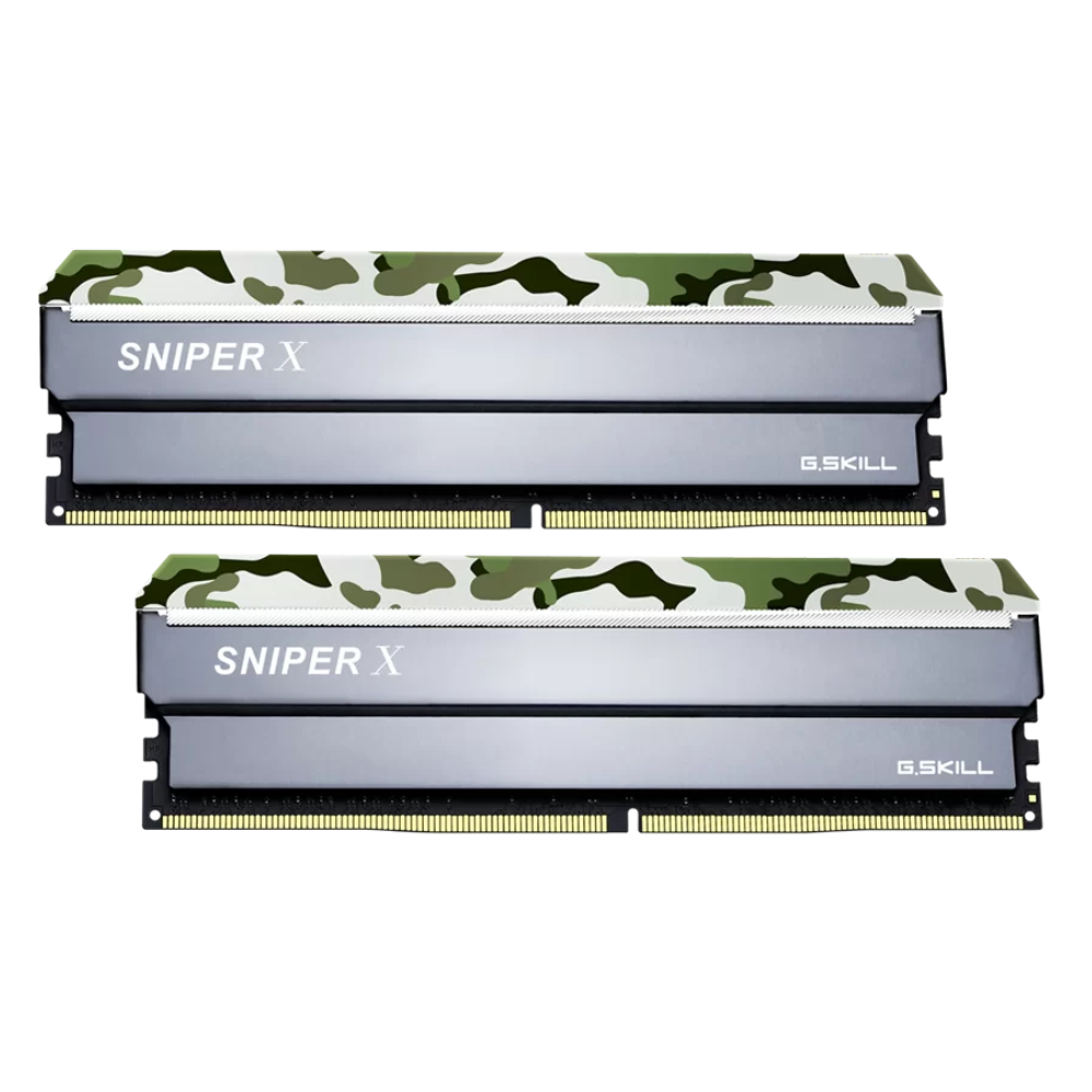Memória G.skill Sniper X 16gb (2x8) Ddr4 3200mhz Cl16 F4-3200c16d
