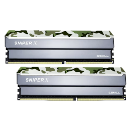 Memória G.skill Sniper X 16gb (2x8) Ddr4 3200mhz Cl16 F4-3200c16d-32gsxfb