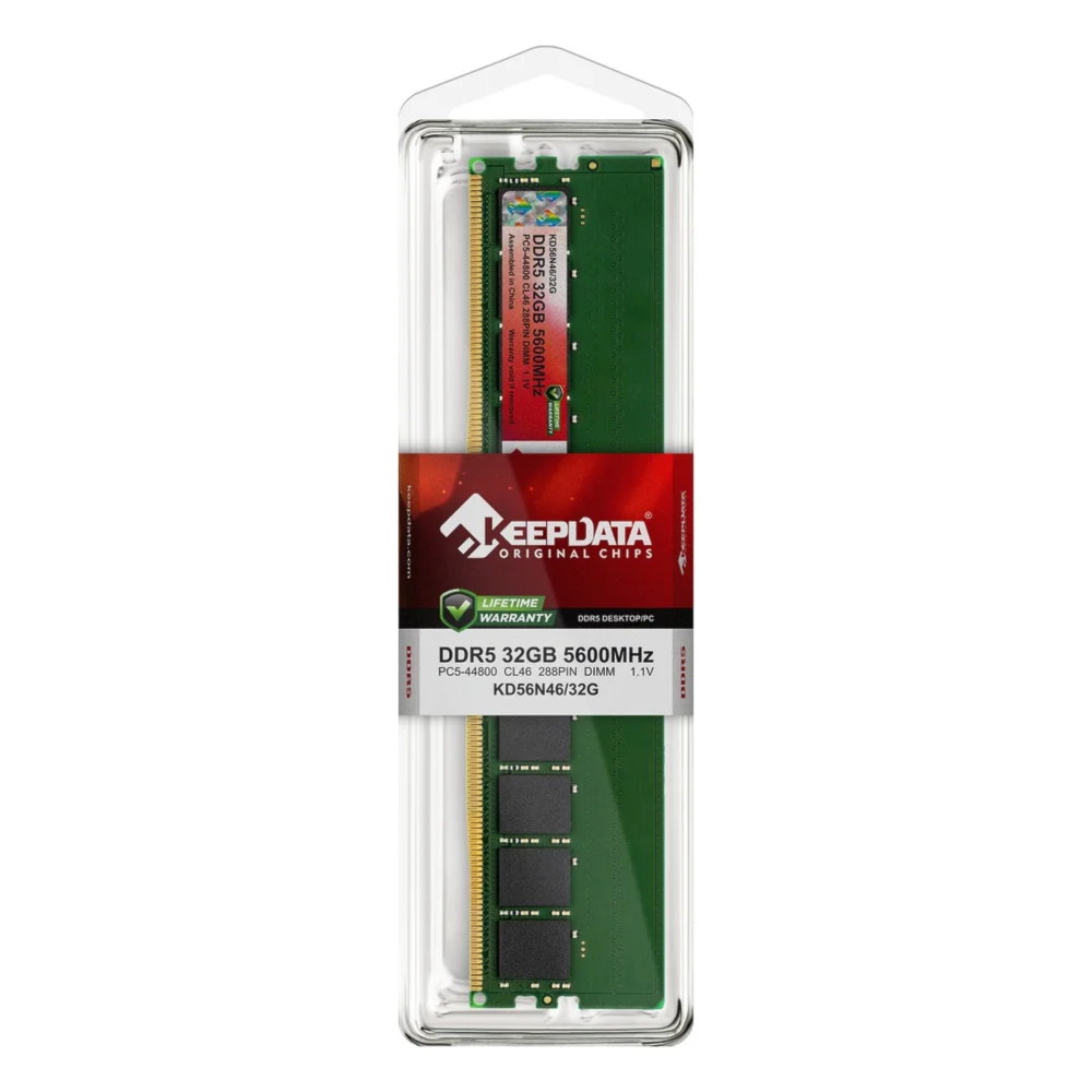 Memória Keepdata 32Gb Ddr5 5600Mhz Cl46 Kd56N46/32G - Microgem a