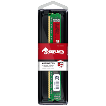 Memória Keepdata 8gb Ddr3 1600mhz Cl11 Kd16n11/8g