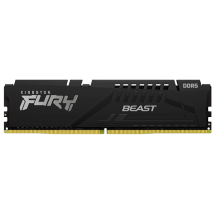 Memória Kingston Fury Beast 16gb Ddr5 5200mhz Cl40 Kf552c40bb/16