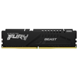 Memória Kingston Fury Beast 32gb Ddr5 6000mhz Cl40 Preto Kf560c40bb/32