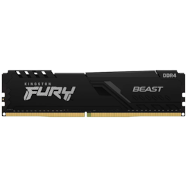 Memória Kingston Fury Beast 8gb Ddr4 3200mhz Cl16 Kf432c16bb/8wp
