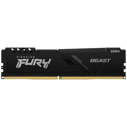 Memória Kingston Fury Beast 8gb Ddr4 3200mhz Cl16 Kf432c16bb/8wp