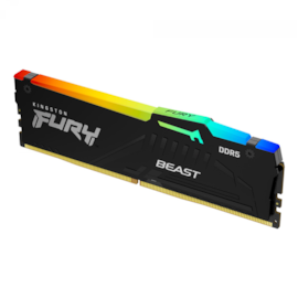 Memória Kingston Fury Beast Expo Rgb 32gb Ddr5 6000mhz Cl36 Kf560c36Bbe2a/32