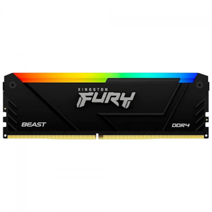 Memoria Kingston Fury Beast Rgb 16Gb Ddr5 6400Mhz Cl32 Kf564C32Bbea/16