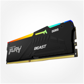Memoria Kingston Fury Beast Rgb 16gb Ddr5 6800mhz Cl34 Kf568c34bbea/16