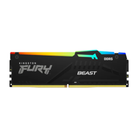 Memoria Kingston Fury Beast Rgb 32gb Ddr5 6000mhz Cl40 Kf560c40bba/32