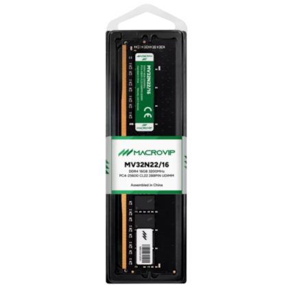Memória Macrovip 16gb Ddr4 3200mhz Cl22 Mv32n22/16