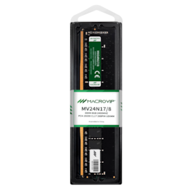 Memória Macrovip 8gb Ddr4 2400mhz Cl17 Mv24n17/8