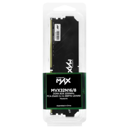 Memória Macrovip Max 8gb Ddr4 3200mhz Cl16 Mvx32n16/8