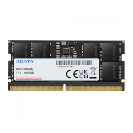 Memória Notebook Adata 16gb Ddr5 5600mhz Cl46 Ad5s560016g-s