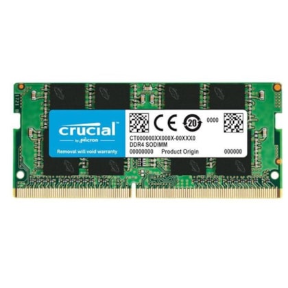 Memória Notebook Crucial 16gb Ddr4 2666mhz Cl19 Cb16gs2666