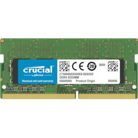 MEMÓRIA NOTEBOOK CRUCIAL 32GB DDR4 3200MHZ - CT32G4SFD832A