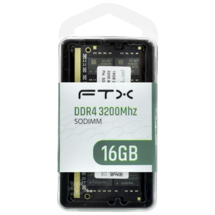 Memória Notebook Ftx 16gb Ddr4 3200mhz Ftx-mem 16g 3200