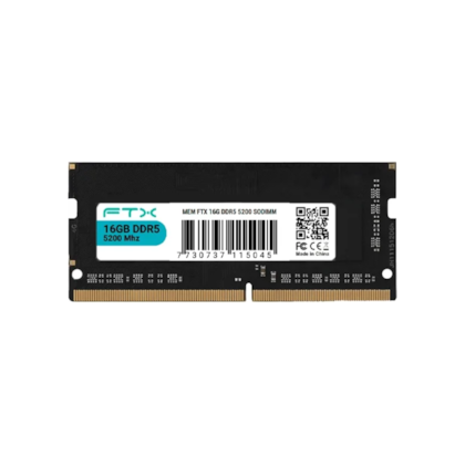 Memória Notebook Ftx 16gb Ddr5 5200mhz Mem Ftx 16g Ddr5 5200 Sodimm