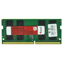 Memória Notebook Keepdata 16gb Ddr4 2666mhz Cl19 Kd26s19/16g