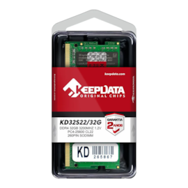 Memória Notebook Keepdata 32gb 3200mhz Cl22 Kd32s22/32g