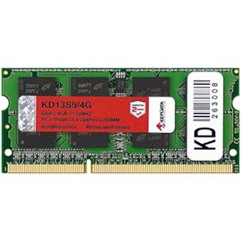 MEMÓRIA NOTEBOOK KEEPDATA 4GB DDR3 1333MHZ KD13S9/4G