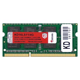 MEMÓRIA NOTEBOOK KEEPDATA 4GB DDR3 L 1600MHZ KD16LS11/4G