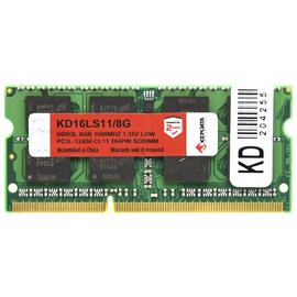 MEMÓRIA NOTEBOOK KEEPDATA 8GB DDR3 L 1600MHZ KD16LS11/8G