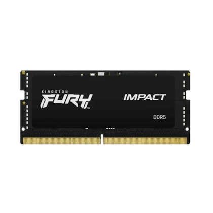 Memória Notebook Kingston Fury Impact 16gb 4800mhz Ddr5 Kf548s38ib/16