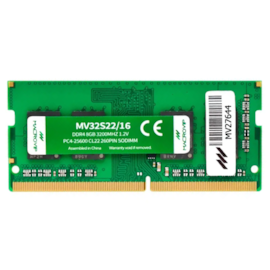 Memória Notebook Macrovip 16gb Ddr4 3200mhz Cl22 Mv32s22/16