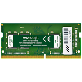 Memória Notebook Macrovip 8gb Ddr4 2666mhz Cl19 Mv26s19/8