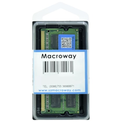 Memória Notebook Macroway 16gb Ddr4 3200mhz Cl22