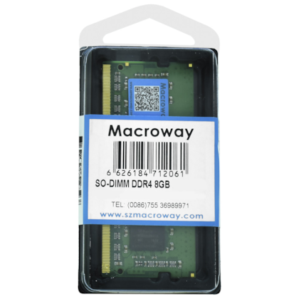 Memória Notebook Macroway 8gb Ddr4 3200mhz Cl22