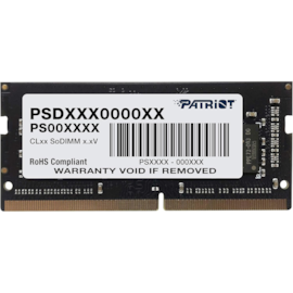 Memoria Notebook Patriot Signature Line 8gb Ddr4 2400mhz Cl17 1.2v Psd48g240081s