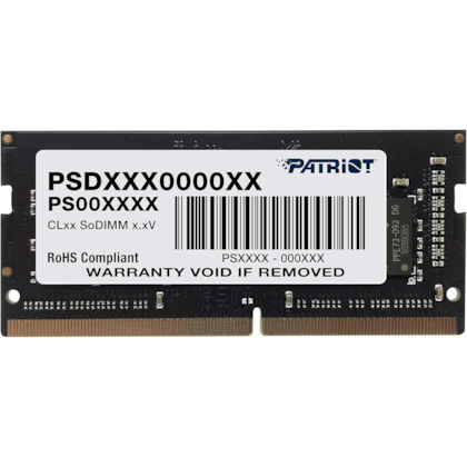 Memoria Notebook Patriot Signature Line 8gb Ddr4 2400mhz Cl17 1.2v Psd48g240081s