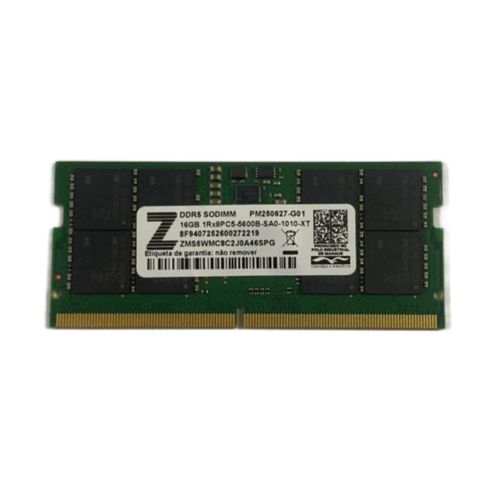 Memoria Notebook Zilia 16Gb Ddr5 5600Mhz - Microgem a Maior loja