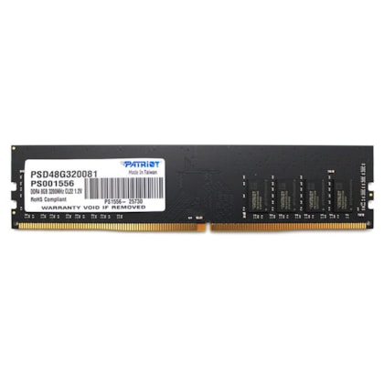 Memória Patriot 8gb Ddr4 3200mhz Signature Psd48g320081