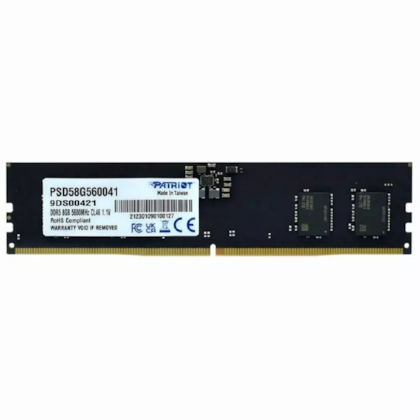 Memoria Patriot Signature Line 8gb Ddr5 5600mhz Cl46 1.1v Psd58g560041