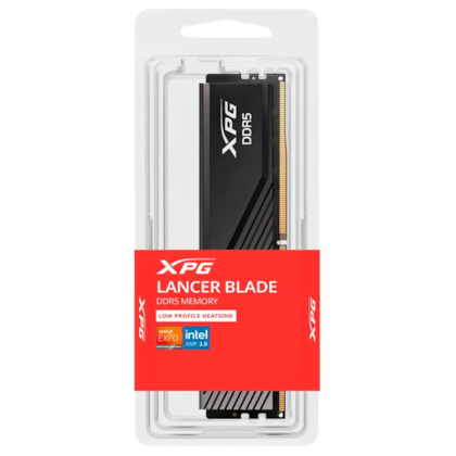 Memória Xpg Lancer Blade 16gb Ddr5 6400mhz Cl32 Adata Preta  Ax5u6400c3216g-slabbk