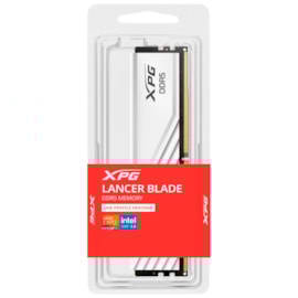 Memória Xpg Lancer Blade 16gb Ddr5 6400mhz Cl32 Branca Ax5u6400c3216g-slabwh