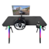 Mesa Kalkan Illumi Rgb Inclinável Com Suporte Para Headset E Copo Preto Klk00030