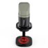 Microfone Condensador Redragon Echowave Rgb Usb Com Suporte Preto Gm305