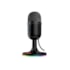 Microfone Condensador Redragon Pulsar Rgb Usb Com Suporte Preto Gm303