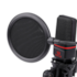 Microfone Condensador Redragon Seyfert Com Pop Filter Com Suporte Preto Gm100