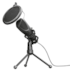 Microfone Gaming Xtrust Mantis Usb Com Pop Filter Com Suporte Preto Gxt232