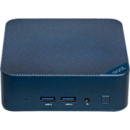 Mini Pc Joog Solvix Ultra Intel N100 Mem 16gb Ssd 256 Gb 2x Hdmi Wifi 6 1x Lan Rj45 Gigabit Windows 11 Svu-jg