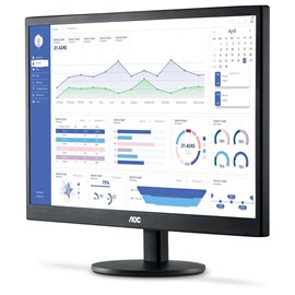 Monitor Aoc 18,5" 60hz Led Widescreen E970swhnl