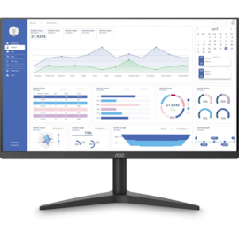 Monitor Aoc 27'' 75hz Led Hdmi Vga Vesa 27b1hm