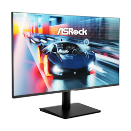 Monitor Asrock Challenger 24,5" 144Hz 1Ms Ips Full Hd Hdmi Vga Srgb 99% Freesync Ajuste Inclinação Cl25Ffb